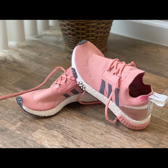 adidas Shoes - Adidas Pink & Grey Tennis shoe